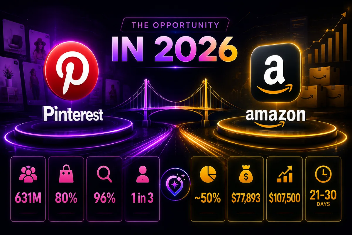 Pin2Profit AI connects Pinterest and Amazon for affiliate marketing